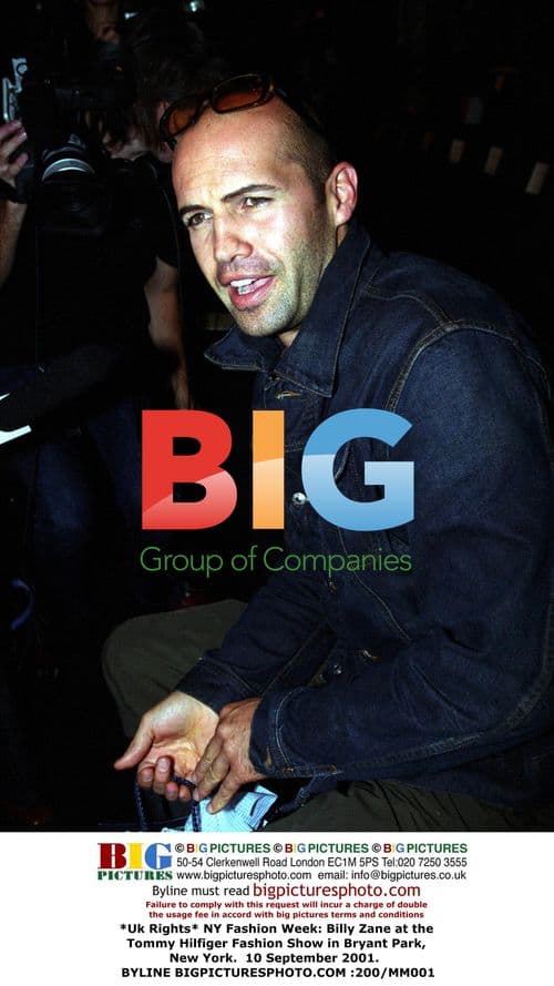 Billy Zane at Tommy Hilfiger Fashion Show