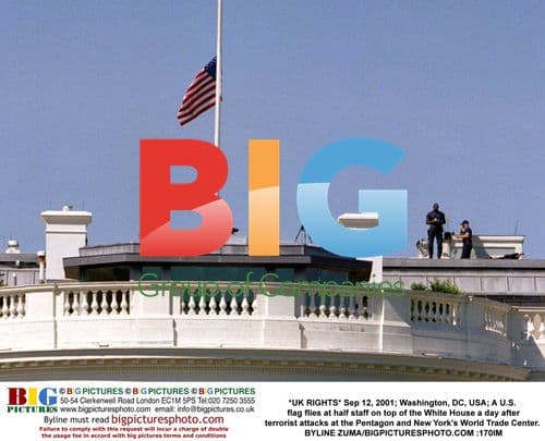 U.S. Flag at Half-Staff on White House