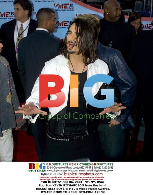 Kevin Richardson from Backstreet Boys at MTV VMAs