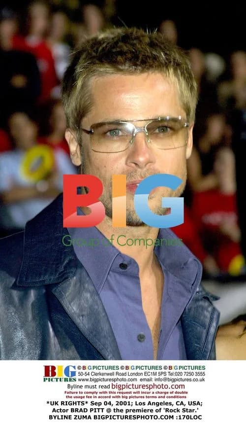 Brad Pitt @ 'Rock Star' Premiere