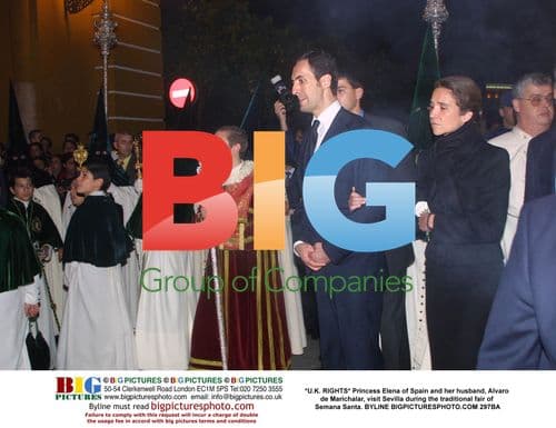 Princess Elena of Spain visits Sevilla