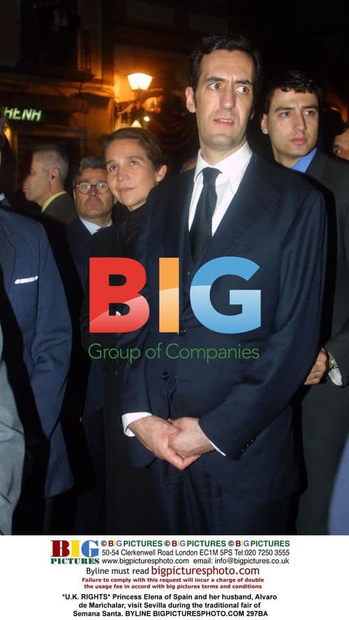 Princess Elena and Husband Visit Sevilla Fair