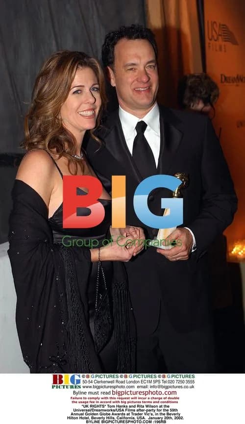 Tom Hanks and Rita Wilson at Golden Globes After-party