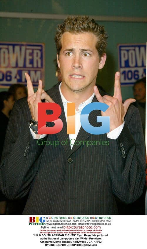 Ryan Reynolds at Van Wilder Premiere