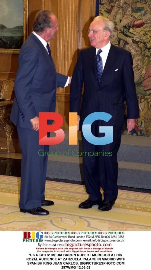 Rupert Murdoch Meets Spanish King Juan Carlos