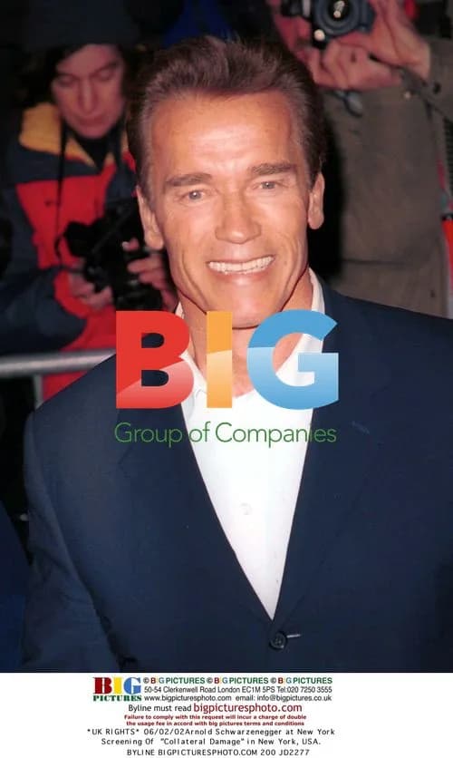 Arnold Schwarzenegger at "Collateral Damage" Screening
