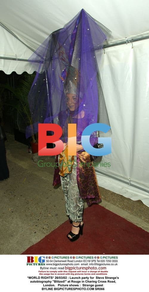 Steve Strange book launch party