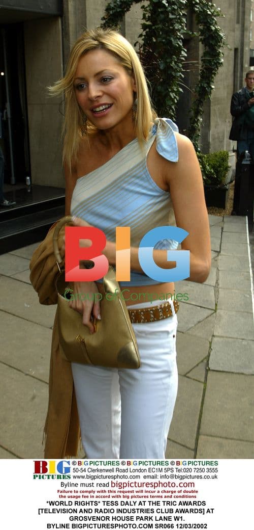 Tess Daly at TRIC Awards