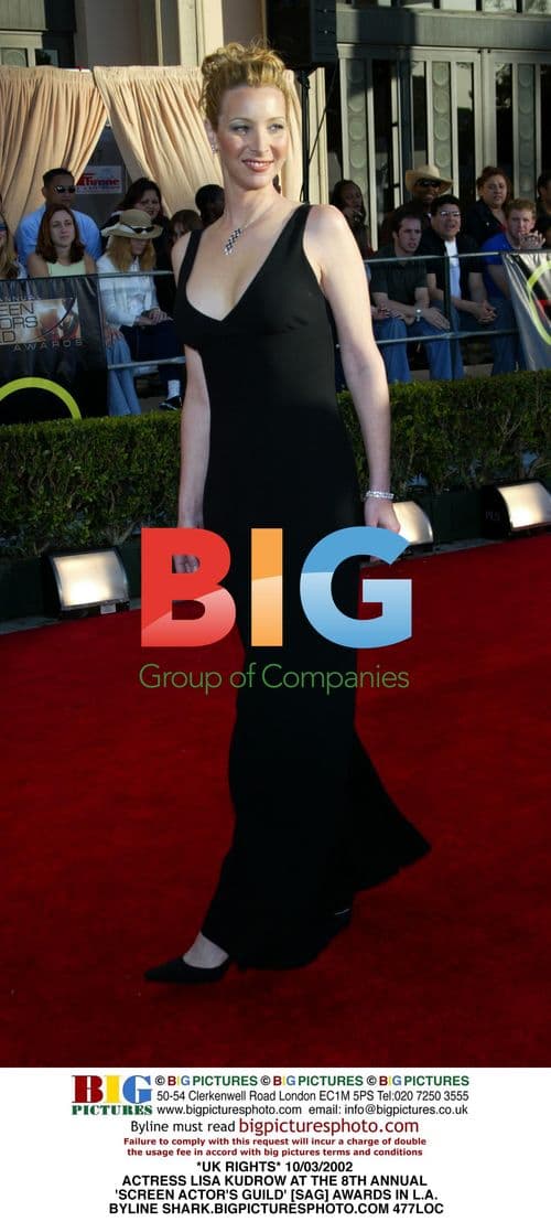 Actress Lisa Kudrow at SAG Awards