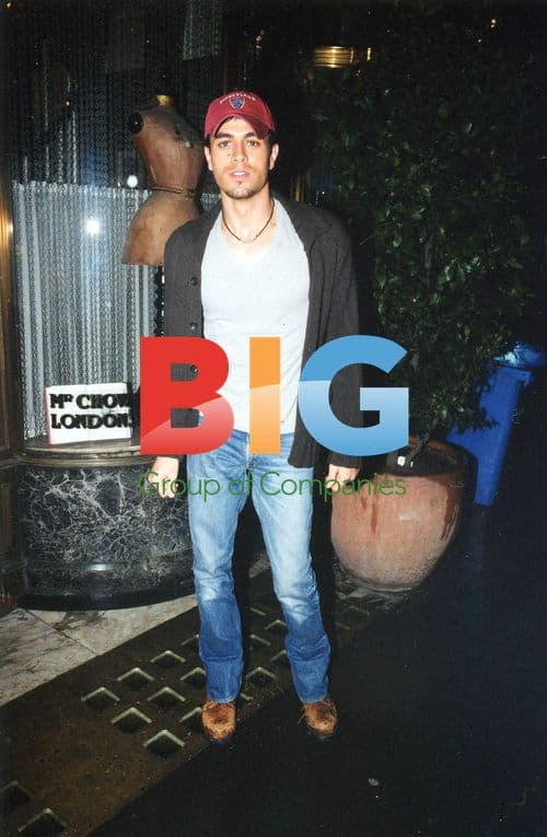 Enrique Iglesias at Mr Chow's in London