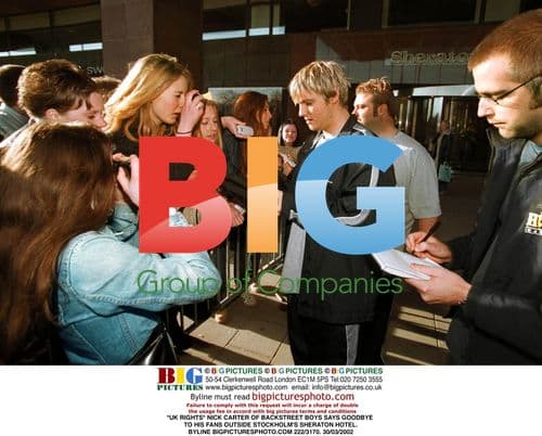 Nick Carter Says Goodbye to Fans in Stockholm