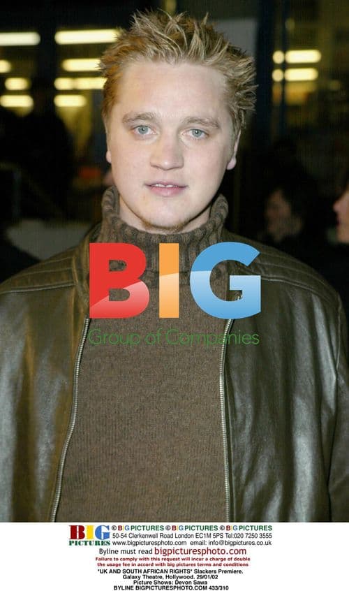 Devon Sawa at 'Slackers' Premiere