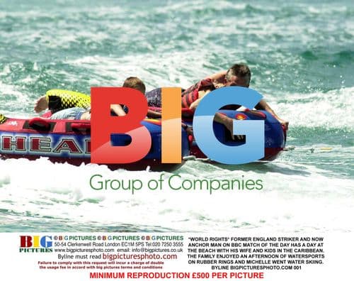 BBC Match of the Day Anchor Has Family Beach Day