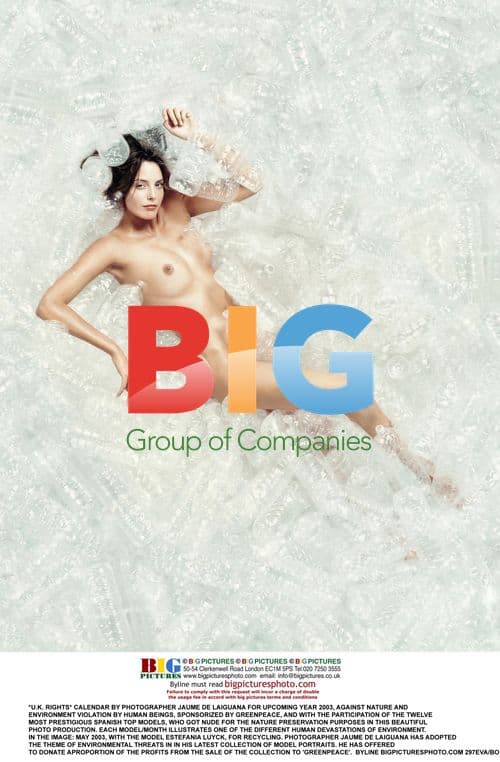 2003 Calendar for Greenpeace by Jaume de Laiguana