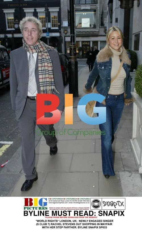 Rachel Stevens Engaged and Shopping in London