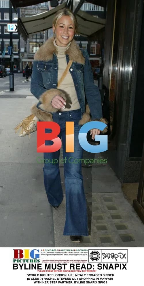 Rachel Stevens Out Shopping with Step Father