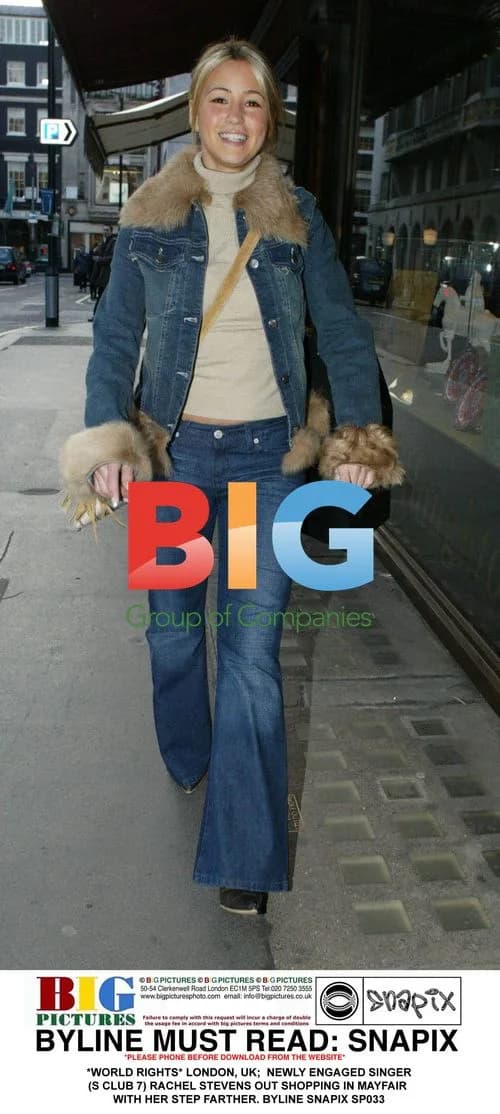 Rachel Stevens Engaged, Shopping in London