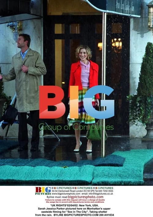 Sarah Jessica Parker on set of 'Sex in The City'
