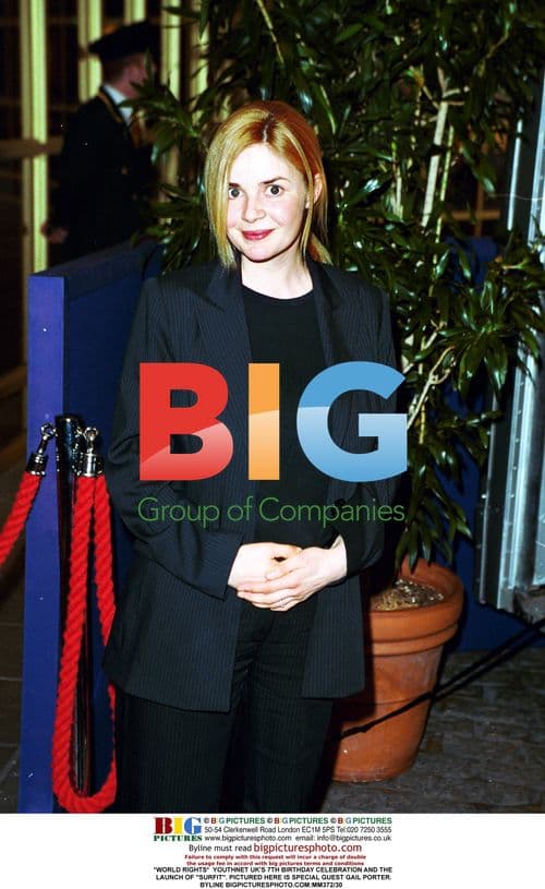 Gail Porter at YOUTHNET UK's 7th Birthday