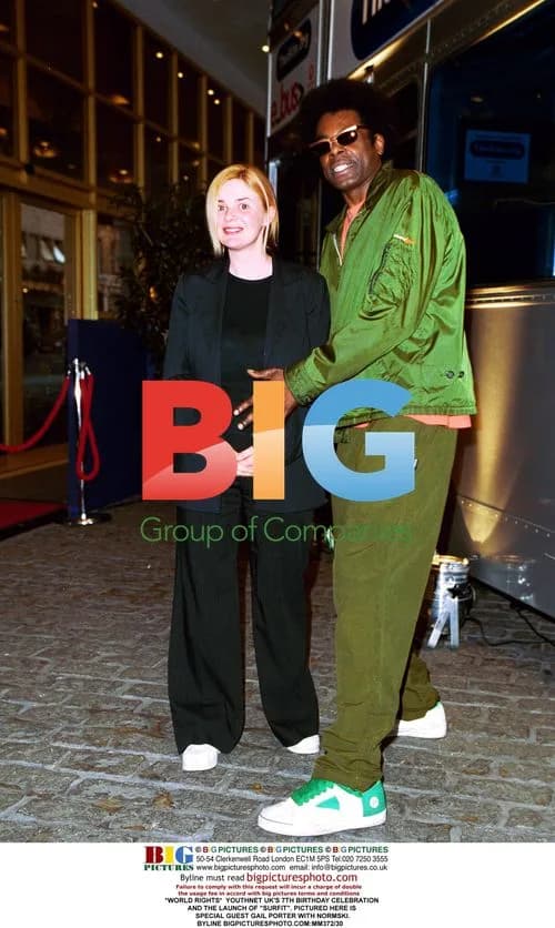 Gail Porter and Normski at YouthNet UK Event