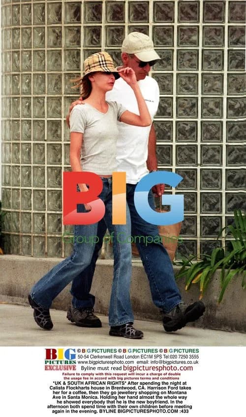 Harrison Ford and Calista Flockhart shopping in Santa Monica