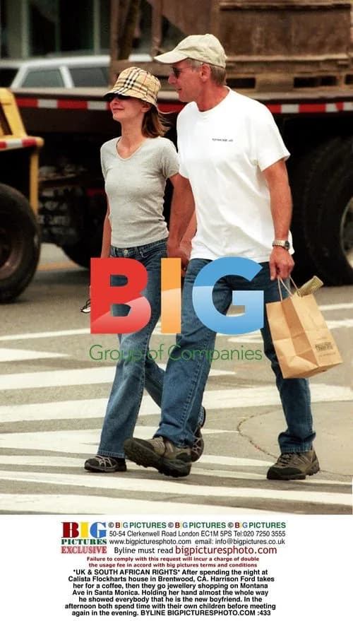 Harrison Ford and Calista Flockhart Out Shopping