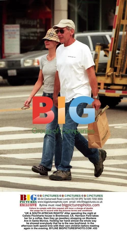 Harrison Ford and Calista Flockhart out in Santa Monica