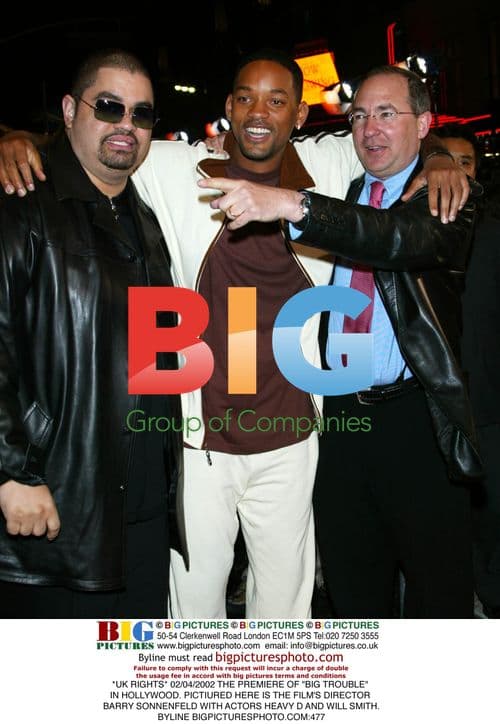 THE PREMIERE OF "BIG TROUBLE"