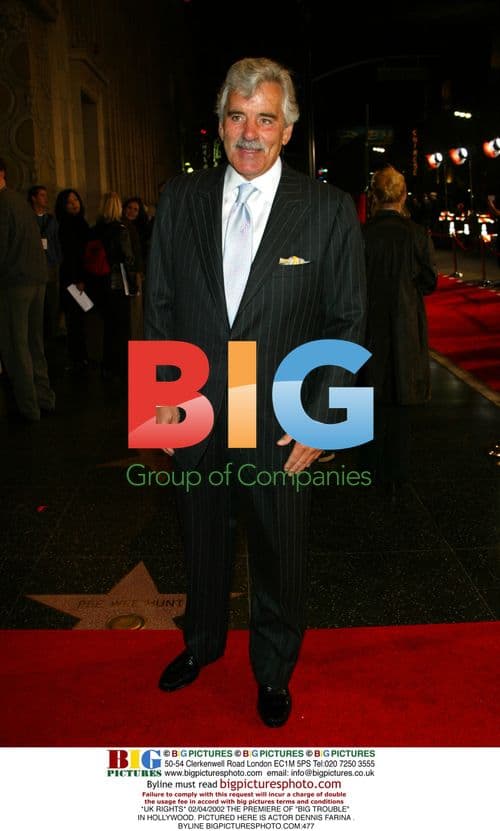 Dennis Farina at "Big Trouble" Premiere