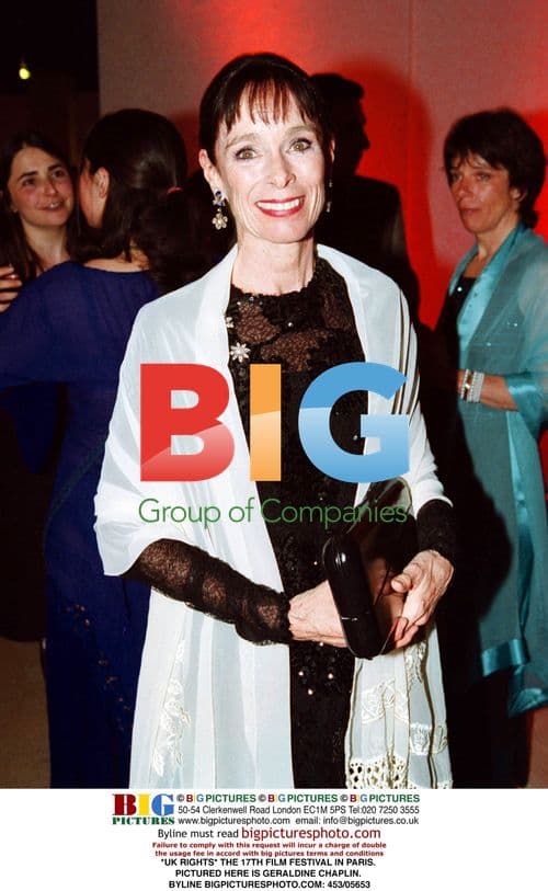 Geraldine Chaplin at Paris Film Festival