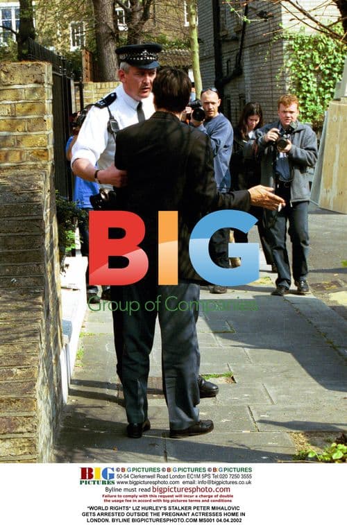 Liz Hurley's Stalker Arrested Outside Her London Home