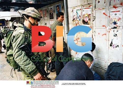 Israeli Army Arrest Palestinians in Ramallah