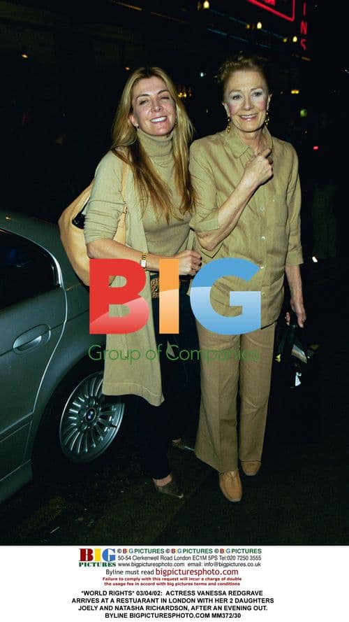 Vanessa Redgrave with Daughters