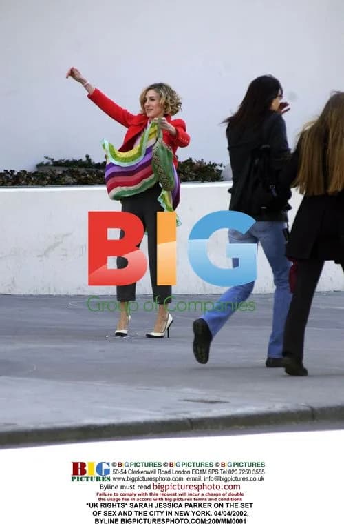 Sarah Jessica Parker on 'Sex and the City' set