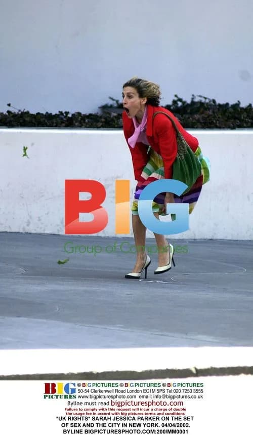 Sarah Jessica Parker on 'Sex and the City' Set
