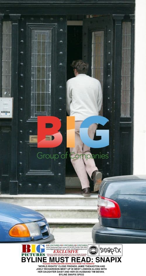 Jamie Theakston and Joely Richardson with Family