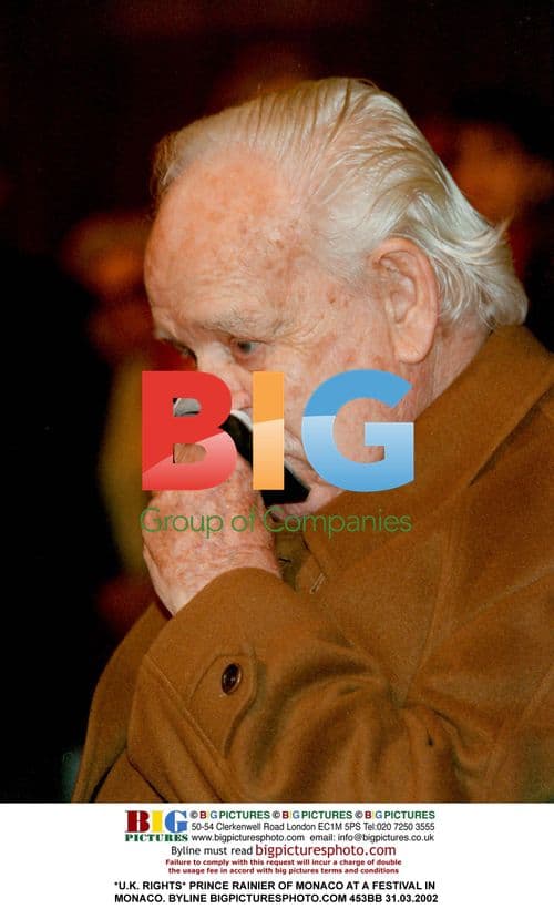 Prince Rainier at Monaco Festival