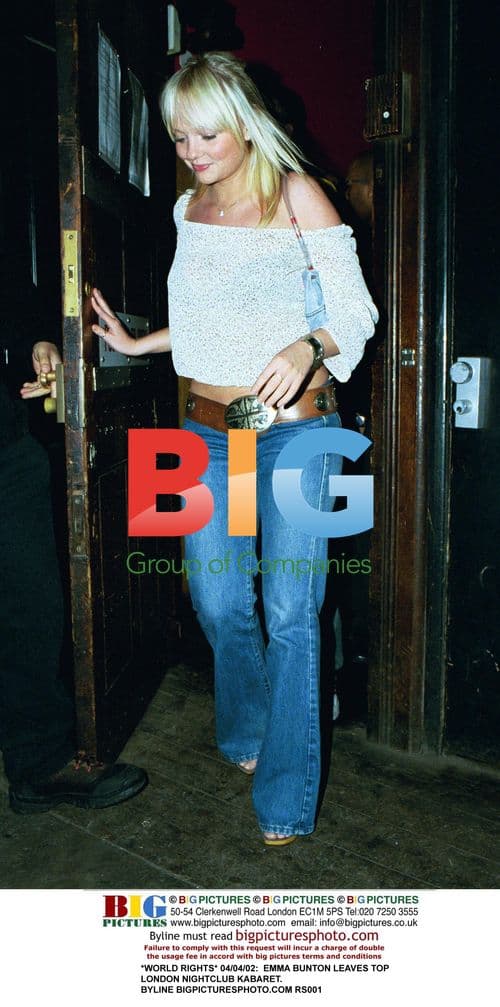 Emma Bunton leaves Kabaret club