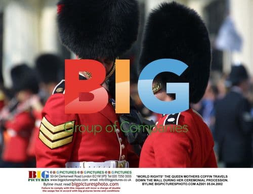 Queen Mother's Coffin Procession