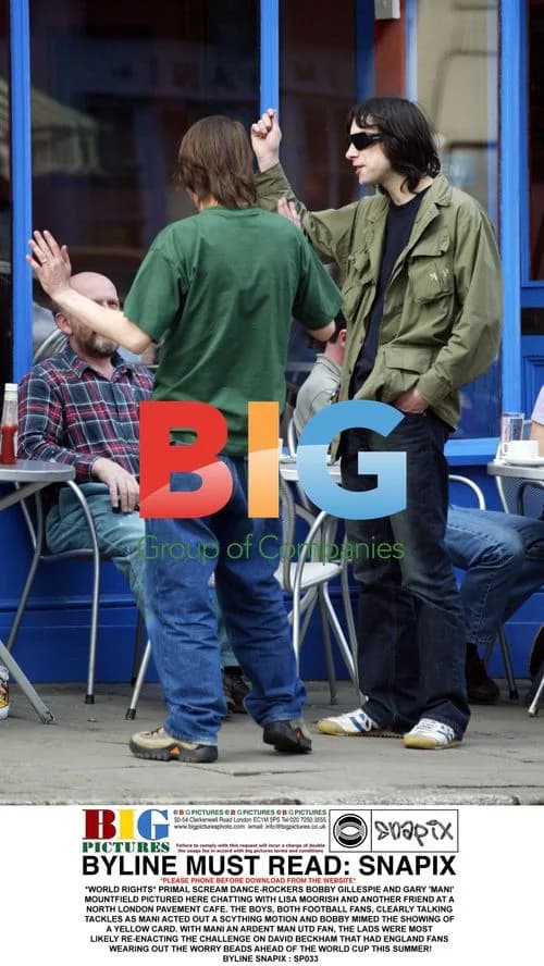 Primal Scream Members Chat with Friends