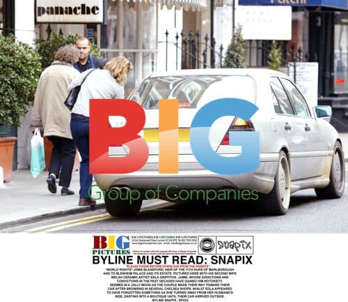 Jamie Blandford and Wife Edla Browsing in Chelsea