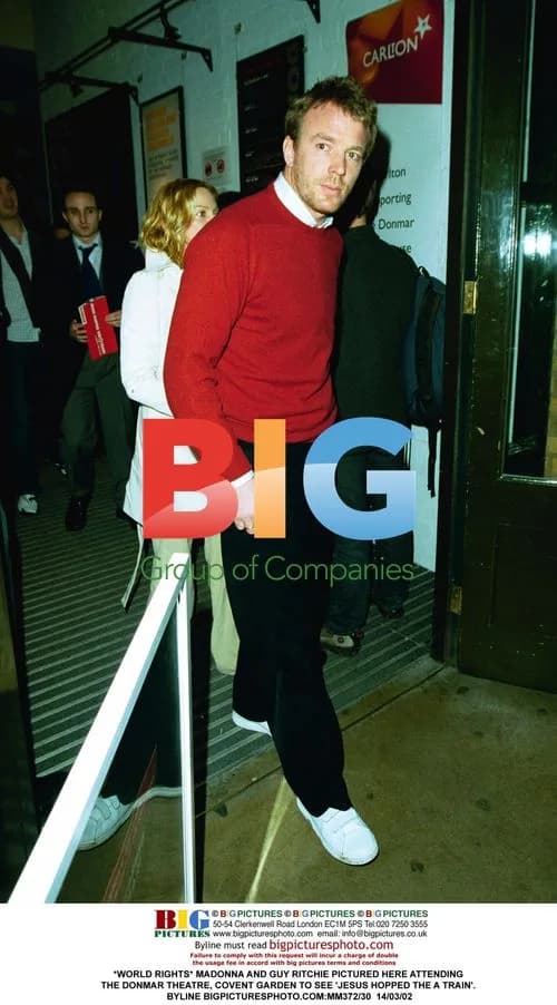 Madonna and Guy Ritchie at The Donmar Theatre