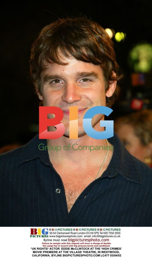 Actor Eddie McClintock at 'High Crimes' Premiere