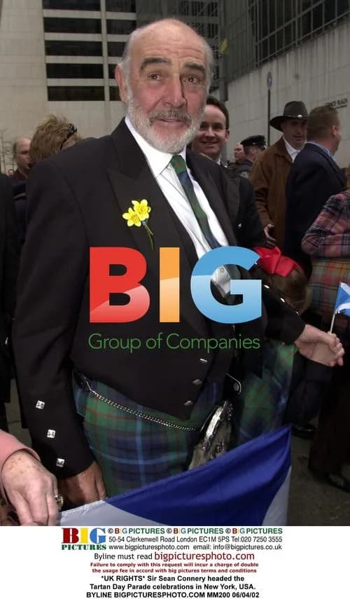 Sean Connery leads Tartan Day Parade in NYC