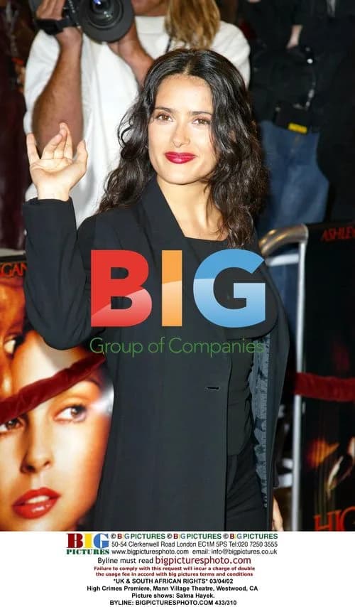 Salma Hayek at 'High Crimes' Premiere