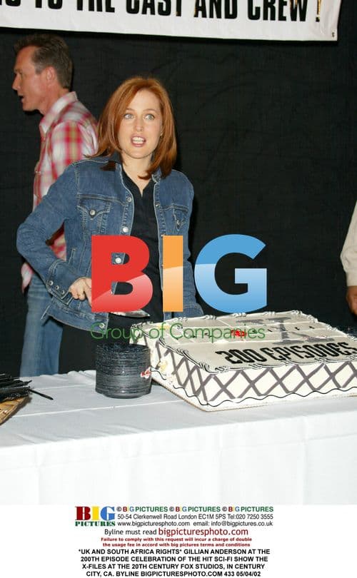 Gillian Anderson Celebrates 200th X-Files Episode