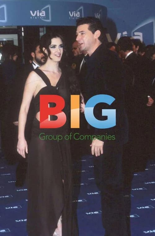 Paz Vega and Julio Medem at Goya Awards 2002