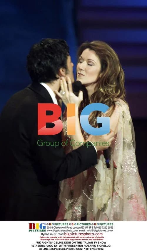 Celine Dion on Italian TV Show