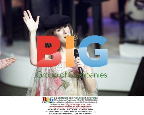 Celine Dion on Italian TV Show "Stasera Pago Io"