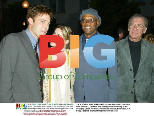 Ben Affleck, Amanda Peet at 'Changing Lanes' Premiere